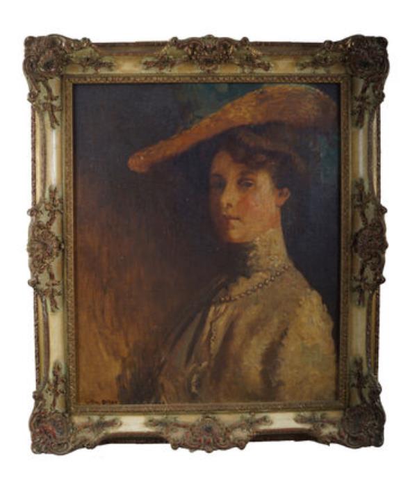 Sir William Orpen's 'Portrait of Mrs. Wertheimer (nee Trautz)' at Sheppard's.