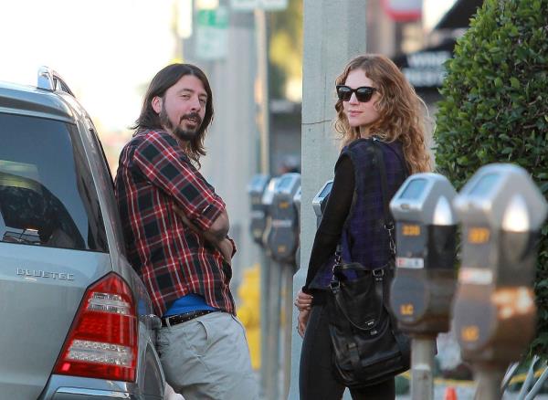 Dave Grohl and Jordyn Blum in 2012.